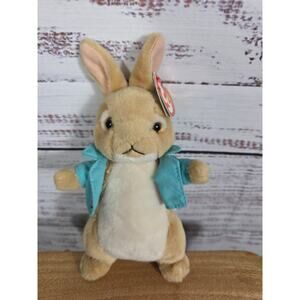 Ty Beanie Babies Peter Rabbit Plush w/Tag Classic Collection 8" Bunny